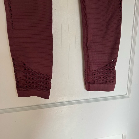 Gymshark Burgundy Maroon Garnett Leggings Small - Picture 7 of 7